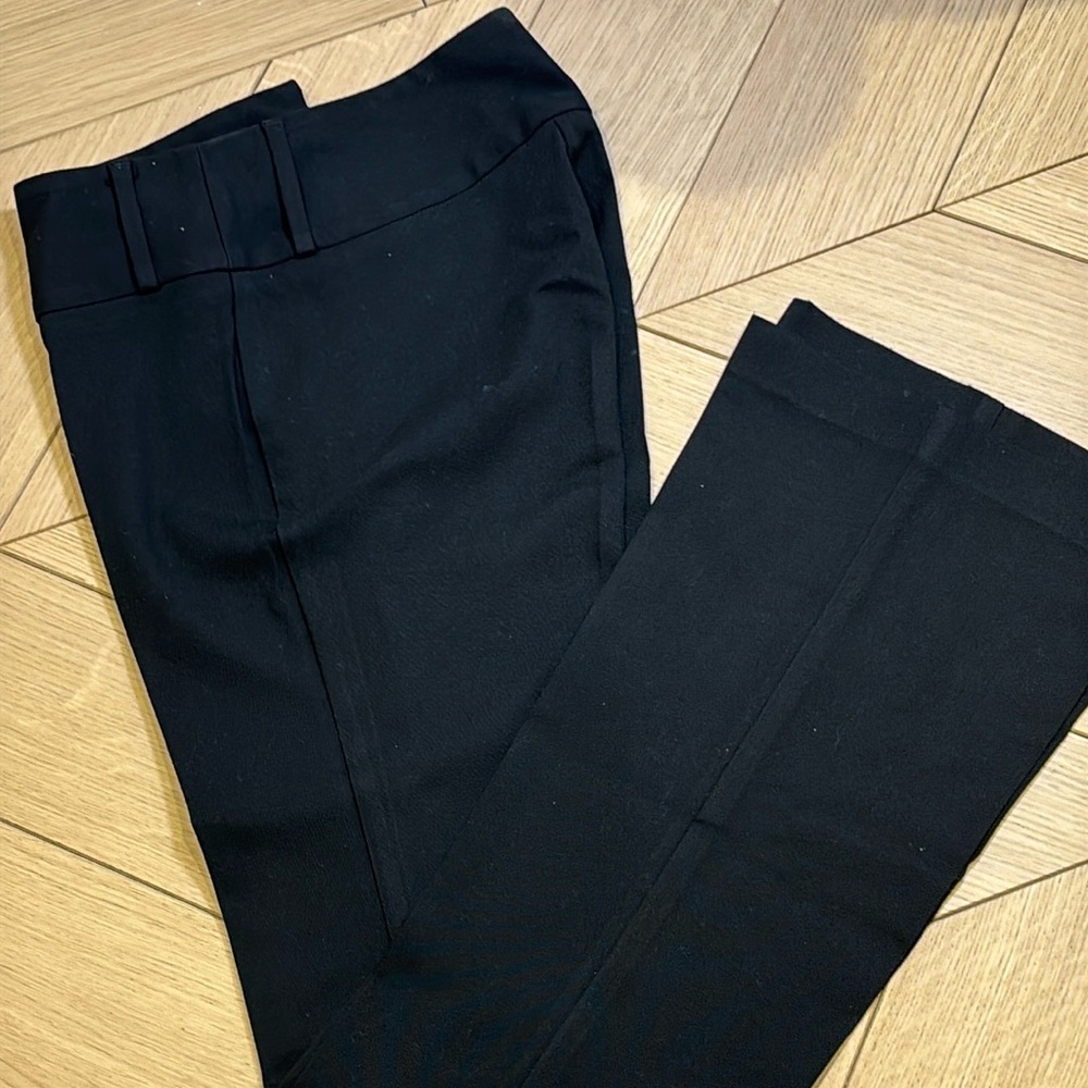 Sisley black flare pants size 40